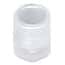 Cole-Parmer Threaded to Plug Fitting, Straight Adapter, PP, 1/4"-28; 10/PK Cole-Parmer Threaded to Plug Fitting, Straight Adapter, PP, 1/4"-28; 10/PK