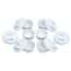 Cole-Parmer Wide-Form Crucible with Cover, Porcelain, 20 mL; 6/PK Cole-Parmer Wide-Form Crucible with Cover, Porcelain, 20 mL; 6/PK