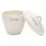 Cole-Parmer High-Form Crucible with Cover, Porcelain; 25 mL Cole-Parmer High-Form Crucible with Cover, Porcelain; 25 mL