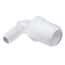 Eldon James Threaded to Hose Barb Fittings, 90° Elbow, Animal-Derivative-Free Polypropylene, 1/8" NPT(M) x 5/32" ID; 10/PK Eldon James Threaded to Hose Barb Fittings, 90° Elbow, Animal-Derivative-Free Polypropylene, 1/8" NPT(M) x 5/32" ID; 10/PK
