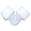 PharmaFluor ® Compression Fitting, Elbow Union, PFA, 1/2" OD PharmaFluor ® Compression Fitting, Elbow Union, PFA, 1/2" OD