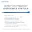 LevGo smartSpatula® Disposable Laboratory Spatula, Blue, PP, 210 mm length; 300/PK LevGo smartSpatula® Disposable Laboratory Spatula, Blue, PP, 210 mm length; 300/PK