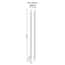 LevGo smartSpatual® Disposable Laboratory Spatula, Anti-Static, Micro, PP, Opaque White, 140 mm length; 300/PK LevGo smartSpatual® Disposable Laboratory Spatula, Anti-Static, Micro, PP, Opaque White, 140 mm length; 300/PK