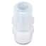Saint Gobain PharmaFluor ® Compression to Threaded Fitting, Straight Adapter, PFA, 3/8" OD x 1/2" NPT(M) Saint Gobain PharmaFluor ® Compression to Threaded Fitting, Straight Adapter, PFA, 3/8" OD x 1/2" NPT(M)