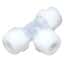 PharmaFluor ® Compression Fitting, Tee Union, PFA, 1/8" OD PharmaFluor ® Compression Fitting, Tee Union, PFA, 1/8" OD