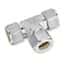 Superlok USA Union Tee, 1/2", Stainless Steel; 1/Each Superlok USA Union Tee, 1/2", Stainless Steel; 1/Each
