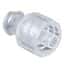Value Plastics Luer Fitting, Straight Adapter, Polypropylene, Male Luer Integral Lock Ring to Female Luer Thread; 25/Pk Value Plastics Luer Fitting, Straight Adapter, Polypropylene, Male Luer Integral Lock Ring to Female Luer Thread; 25/Pk