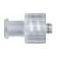 Value Plastics Luer Fitting, Straight Adapter, Polypropylene, Male Luer Integral Lock Ring to Female Luer Thread; 25/Pk Value Plastics Luer Fitting, Straight Adapter, Polypropylene, Male Luer Integral Lock Ring to Female Luer Thread; 25/Pk