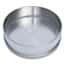 W.S. Tyler 8493 Receiving Pan with Fitted Rim for Nesting 8" Stainless Steel Sieves, Full Height W.S. Tyler 8493 Receiving Pan with Fitted Rim for Nesting 8" Stainless Steel Sieves, Full Height