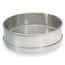 W.S. Tyler 8493 Receiving Pan with Fitted Rim for Nesting 8" Stainless Steel Sieves, Full Height W.S. Tyler 8493 Receiving Pan with Fitted Rim for Nesting 8" Stainless Steel Sieves, Full Height