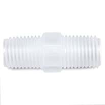 Nipple Fittings, Straight Union, PP Nipple Fittings, Straight Union, PP