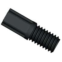 Diba Omni-Lok™ M6 ISO(M) and 5/16"-24 UNF(M) Compact Head Fittings for Type P/S Ferrules, PP Diba Omni-Lok™ M6 ISO(M) and 5/16"-24 UNF(M) Compact Head Fittings for Type P/S Ferrules, PP