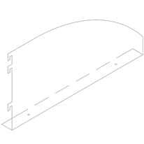 ICI Quick Ship Bookend Shelf Brackets ICI Quick Ship Bookend Shelf Brackets