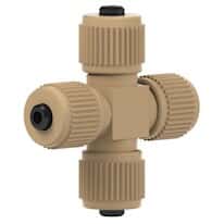 Idex® High-Pressure Tees and Crosses with 5/16-24 Coned Configuration Idex® High-Pressure Tees and Crosses with 5/16-24 Coned Configuration