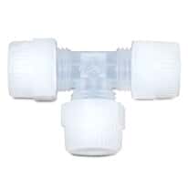 Saint-Gobain PharmaFluor ® Compression Fitting, Tee Union, PFA Saint-Gobain PharmaFluor ® Compression Fitting, Tee Union, PFA
