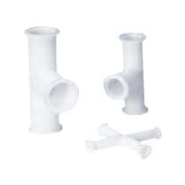 Sani-Tech® Tee Fittings, PVDF Sani-Tech® Tee Fittings, PVDF