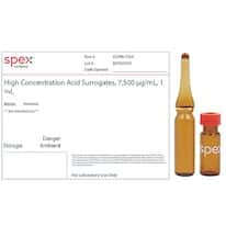 Spex Acid Surrogates for CLP Series Methods Spex Acid Surrogates for CLP Series Methods
