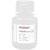 Spex Assurance® Grade Thorium, 1,000 µg/mL for AA and ICP Spex Assurance® Grade Thorium, 1,000 µg/mL for AA and ICP