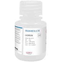 Spex Cadmium Organometallic Standards in Base Oil Spex Cadmium Organometallic Standards in Base Oil