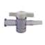 Cole-Parmer® Disposable 1-Way Stopcocks with Luer Fittings, Polycarbonate Cole-Parmer® Disposable 1-Way Stopcocks with Luer Fittings, Polycarbonate