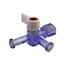 Cole-Parmer® Disposable 4-Way Stopcocks with Luer Fittings, Polycarbonate Cole-Parmer® Disposable 4-Way Stopcocks with Luer Fittings, Polycarbonate
