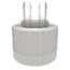 Foxx Life Sciences Versatile Carboy Caps, White Autoclaveable Polypropylene Foxx Life Sciences Versatile Carboy Caps, White Autoclaveable Polypropylene
