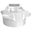 Foxx Life Sciences Versatile Carboy Caps, White Autoclaveable Polypropylene Foxx Life Sciences Versatile Carboy Caps, White Autoclaveable Polypropylene