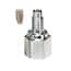 Idex® Two-Piece Fingertight Fittings with Standard Knurl Head Idex® Two-Piece Fingertight Fittings with Standard Knurl Head