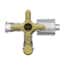 Nordson Divert™ 3-Way Stopcocks with Luer Fittings, Polycarbonate Nordson Divert™ 3-Way Stopcocks with Luer Fittings, Polycarbonate