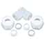 Saint-Gobain PharmaFluor ® Compression Fitting, Elbow Union, PFA Saint-Gobain PharmaFluor ® Compression Fitting, Elbow Union, PFA