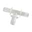 Saint-Gobain Pure-Fit® SIB® Hose Barb Fittings, Tee Union, Polypropylene Saint-Gobain Pure-Fit® SIB® Hose Barb Fittings, Tee Union, Polypropylene