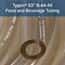 Tygon® S3™ B-44-4X Food and Beverage Tubing Tygon® S3™ B-44-4X Food and Beverage Tubing