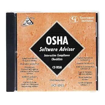 4105 OSHA Software Advisor from Cole-Parmer