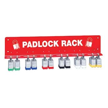 Accuform KCC716 Padlock Shelf Rack 16