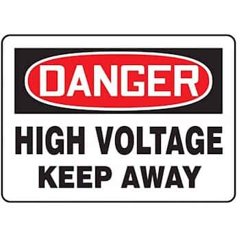 High Voltage Keep Away with Graphic Plastic Sign 10 x 7 10 x 7 Lyle Signs S-2242-PL-10 SmartSign Danger High Voltage Keep Away with Graphic Plastic Sign 10 x 7 10 x 7 Lyle Signs S-2242-PL-10 SmartSign Danger