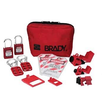 Brady 105967 Personal Lockout Kit in Belt Pouch