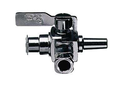 Female luer x Female luer Cadence Nickel-Plated Brass Fittings