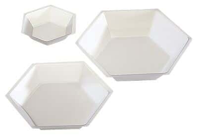 Cole-Parmer large Hexagonal Weigh Dish, Large, 4-3/4 