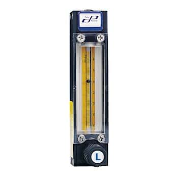 Cole Parmer 65 Mm Correlated Flowmeter W Valve Aluminum 299 Ml Cole Parmer 65 Mm Correlated Flowmeter W Valve Aluminum 299 Ml Min Air From