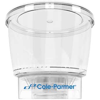 Cole-Parmer 1161-CP Vacuum Filtration Funnel, PS, .45 um PES; 250 mL