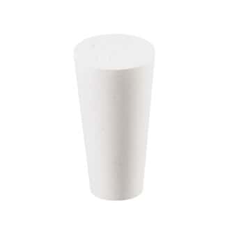 Cole-Parmer Solid Color-Coded Silicone Stoppers, Standard Size 000 ...