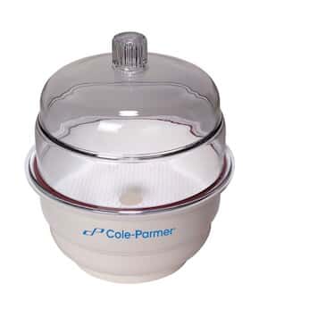Cole-Parmer Desiccator, PP/PC/neoprene, 6