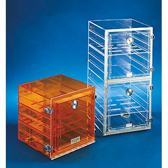 Shelf For Stackable Acrylic Dessicator Cabinets With Gas Ports