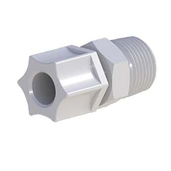 Cole-Parmer VapLock™ Fitting, Polypropylene, Straight, Compression to ...