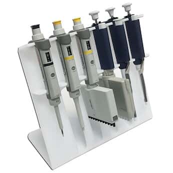 Micro Pipettor Rack Cole-Parmer Pipettor Rack, 6-Place with 4 Multichannel Slots from Cole ...