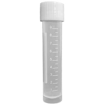 Cole-Parmer Transport Tubes, 10 mL, 16 x 80 mm, Sterile, Screw-Cap 
