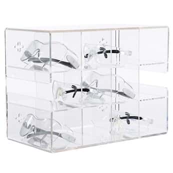 Safety glasses holder hotsell