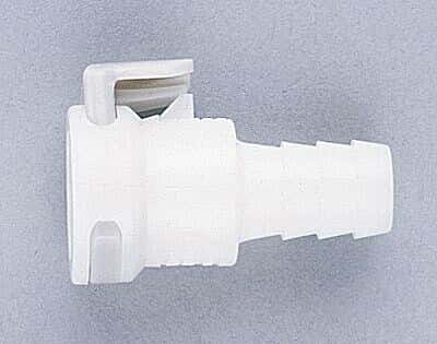 2-13//32 11//16 Cole-Parmer Barbed Fittings 1//8 1//2 x 1//4 ID Kynar Reducing Connector