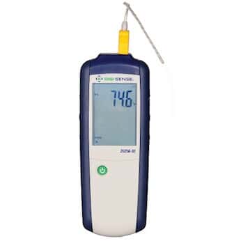 digi sense thermocouple thermometer type k j nist traceable
