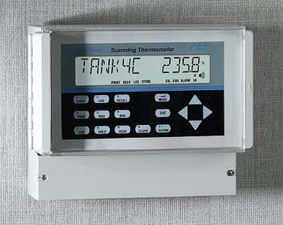 Digi-Sense 12 Channel Scanning Wall-Mount Thermometer, 115 V from Cole ...